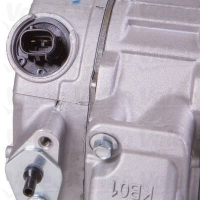 New OEM Valeo A/C Compressor Compatible With Toyota Highlander 2009-2013 By Part Numbers 4711019 thumbnail 4
