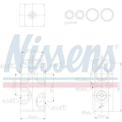 New A/C Expansion Valve Compatible With Volvo Xc90 Ii (2015) 2.0 D5 By Part Numbers 999422 31404339