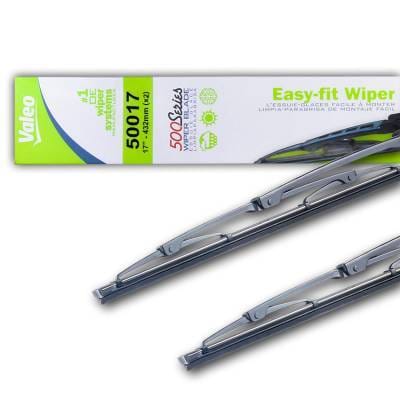 17" OEM Valeo Wiper Blades Pair For Toyota Pickup 79-92 85220-12671 8522032120 thumbnail 3