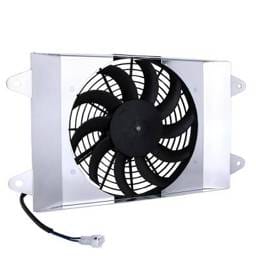 New Radiator Fan Compatible With Yamaha Utv Rhino 700 Yxr700f 686Cc 2008-2013 49-5837 495837