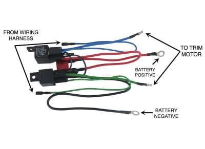 New Wiring Harness With 3 Wire To 2 Wire Converter Compatible With Mercury/Mariner 35-225 Hp O/B