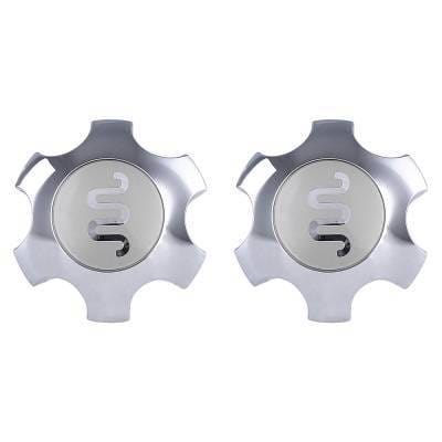 New Center Cap Pair Compatible With Ford Expedition King Ranch Sport Utility 4-Door 5.4L 2010 2011