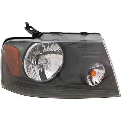 Headlight Compatible With 2007-2008 Ford F-150 4.2L 4.6L V6 Essex Right Passenger Side Halogen thumbnail 5
