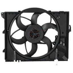 New Engine Cooling Fan And Motor Compatible With Bmw 1 Series E81 2005 116I 1.6 By Part Numbers