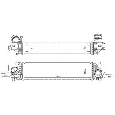 New Intercooler Compatible With Mini Cooper S By Part Numbers 96377 7617598 17517617598 thumbnail 9