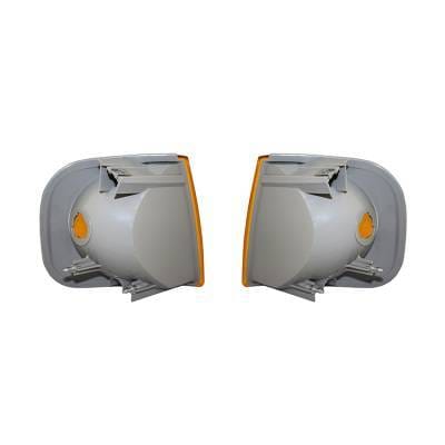 New Side Marker Lights Pair Compatible With Ford F-150 Heritage 04 4L3z13200aa 4L3z13201aa thumbnail 7