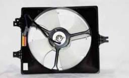 New Ac Condenser Fan Assembly Compatible With 1998-2002 Honda Accord 3.0L V6 2997Cc 317-55024-200