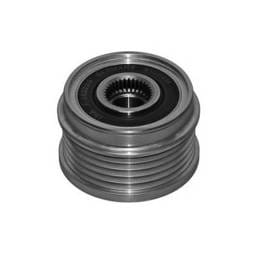 New 6 Groove Overrunning Clutch Pulley Compatible With Denso Ir/If Alternators Volvo 2000 2001 2002
