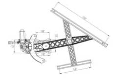 New Front Right Window Regulator Compatible With 02 03 Lincoln Blackwood Fo1351158 741-533 83147