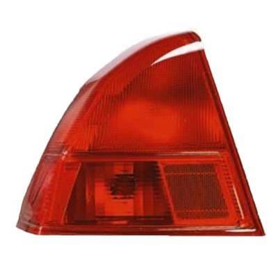 New Left Driver Side Tail Light Compatible With Honda Civic Sedan 2001 2002 Ho2800133 33551-S5d-A01 thumbnail 3