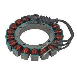 New 12 Volt 38 Amp Stator Compatible With Harley Davidson Big Twin Softail Dyna 30017-01 3001701 thumbnail 3