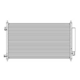 New A/C Condenser Compatible With 2013-2018 Acura Rdx 3.5L V6 Ac3030132 80110-Tx4-A11 80110Tx4a11