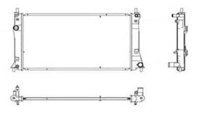New Radiator Assembly Compatible With 2012-2013 Mazda 5 2.5L L4 2488Cc 152 Cid Lfya-15-Sb0 13220 thumbnail 2