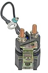 New Solenoid Compatible With Marine 12 Volt 4 Terminal Replaces Yamaha 688-91950-10 6889195010
