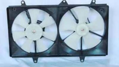New Ac Condenser Fan Assembly Compatible With 1998-2002 Toyota Corolla Dual Radiator Condenser thumbnail 3