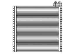 New A/C Evaporator Core Compatible With Lexus Rx330 2004 2005 2006 88501-48252 8850148252