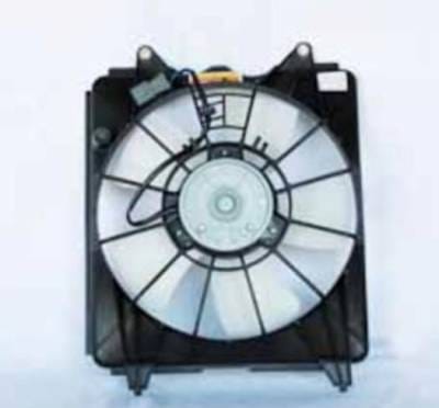 Engine Cooling Fan Left Driver Side Compatible With 2006-2011 Honda Civic Hybrid 1.3L OEM thumbnail 2
