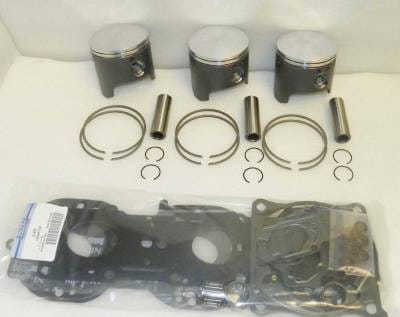 New Jet Ski Platinum Rebuild Kit Compatible With .5Mm Over Yamaha 03 04 05 06 07 08 Gp-R 1300Cc thumbnail 2