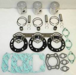 New Rebuild Kit Compatible With .25Mm Over Polaris 1992 1993 1994 1995 Sl 1995 Sl Std 650Cc