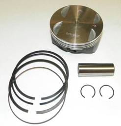 New 155 Hp Piston Kit Compatible With .5Mm Over Sea-Doo 06-07 Gti 03-07 Gtx 4Tec Wake 1503Cc