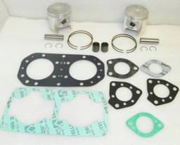 New Jet Ski Rebuild Kit Compatible With .5Mm Over Kawasaki 1989-1996 Ts 1986-1995 X2 650Cc