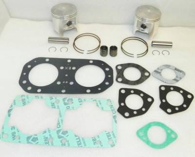 New Jet Ski Rebuild Kit Compatible With .5Mm Over Kawasaki 1989-1996 Ts 1986-1995 X2 650Cc