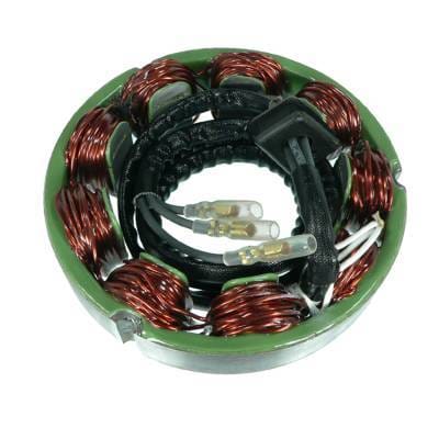 New Stator Compatible With Kawasaki Motorcycles Kz900 Ltd 1976 67-2505 672505 21076-023 21076023 thumbnail 3