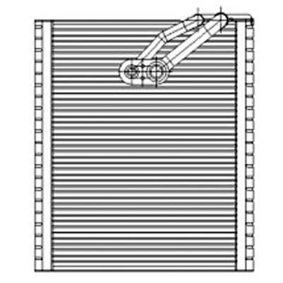 New Front A/C Evaporator Core Compatible With Dodge Journey 2009 2010 2011 2012 2013 68038539Aa