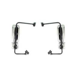 New Door Mirror Pair Fits Freightliner Heavy Duty Columbia 112 2004-16 With Arm