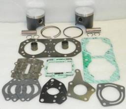 New .75Mm Over Platinum 82.75Mm Piston Kit Compatible With Kawasaki Sx-R 800 2003 2004 2005 2006