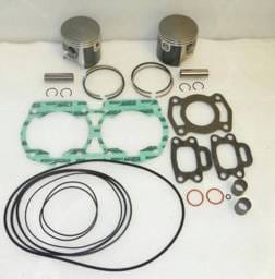 New 76.75Mm Jet Ski Platinum  .75Mm Over Rebuild Kit Compatible With Sea-Doo Xp 580 1991