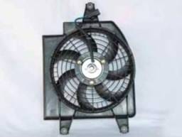 New Ac Condenser Fan Assembly Compatible With 2003-2005 Kia Rio Sedan Wagon 323-55009-200