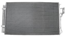 New A/C Condenser Compatible With 2010-2015 Hyundai Santa Fe Kia Sorento 3.5L 2.4L 3.3L V6 L4
