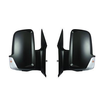New Door Mirror Pair Compatible With Dodge Sprinter 2500 3500 2006-09 68096034Aa 68010094Aa thumbnail 2