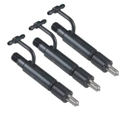 Fuel Injector Kit Qty 3 Compatible With Kobelco Komatsu Pc30mr Pc30mrx Pc35mrx 3Tne84 3Tne88 3-Cyl thumbnail 2