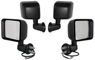 New Door Mirror Pair Compatible With Jeep 11-12 Wrangler Power W/ Heat Ch1320319 Jp48el Jp48er thumbnail 2