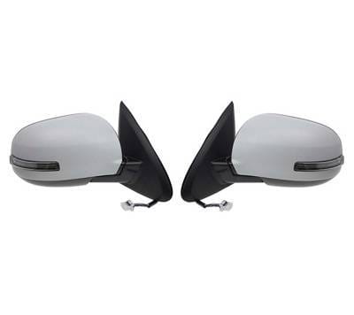New Door Mirror Pair W/ Signal Compatible With Mitsubishi Outlander 2014 7632B353 Mi1321151 thumbnail 2