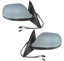 New Left Driver & Right Passenger Side Door Mirror Compatible With 2009-2017 Audi Q5 Power Heated