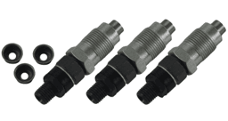New Set Of 3 Fuel Injectors Compatible With Kubota Excavator L3540gst3 L3540hst 16082-53903