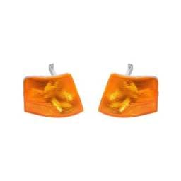 New Pair Turn Signal Lights Fits Volvo Vn Vn42t Tractor 1998-03 8080853 8080852