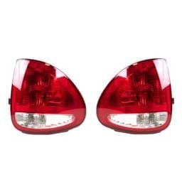 New Left And Right Tail Lights Compatible With Dodge Grand Caravan 2001-2003 Ch2801140 Ch2800140