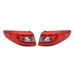 New Led Tail Light Pair Compatible With Hyundai Sonata 15 Hy2805128 Hy2804128 92401-C2100 92401C2100