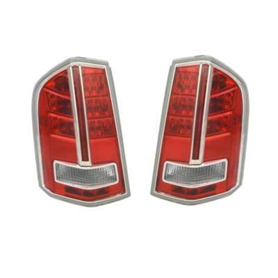 New Chrome Tail Light Pair Compatible With Chrysler 300 2012 2013 2014 Ch2818135 Ch2819135 thumbnail 2
