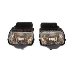 New Fog Light Pair Compatible With Chevrolet Silverado 1500 2005-2006 15791434 15791433 Gm2593150