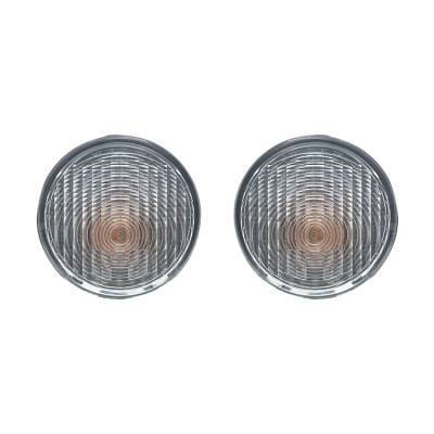 New Turn Signal Light Pair Compatible With Jeep Wrangler 2014-2015 68200290Aa 68200291Aa Ch2527103 thumbnail 2