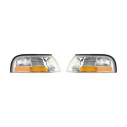 New Side Marker Lights Pair Compatible With Mercury Grand Marquis Fo2520171 Fo2521171 3W3z13200aa