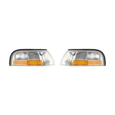 New Pair Of Side Marker Light Compatible With Mercury Grand Marquis Fo2521171 3W3z13200aa thumbnail 2