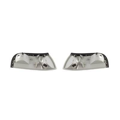 New Pair Of Side Marker Light Compatible With Mercury Grand Marquis Fo2521171 3W3z13200aa thumbnail 6