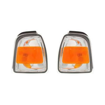 New Pair Of Turn Signal Light Compatible With Ford Ranger 2006-11 6L5z15a201aa 6L5z15a201ba thumbnail 2