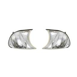 New Pair Of Clear Turn Signal Light Compatible With Bmw 330Ci 02 63-13-7-165-857 Bm2521113